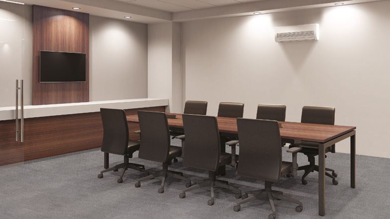 Sala de reunião entregue